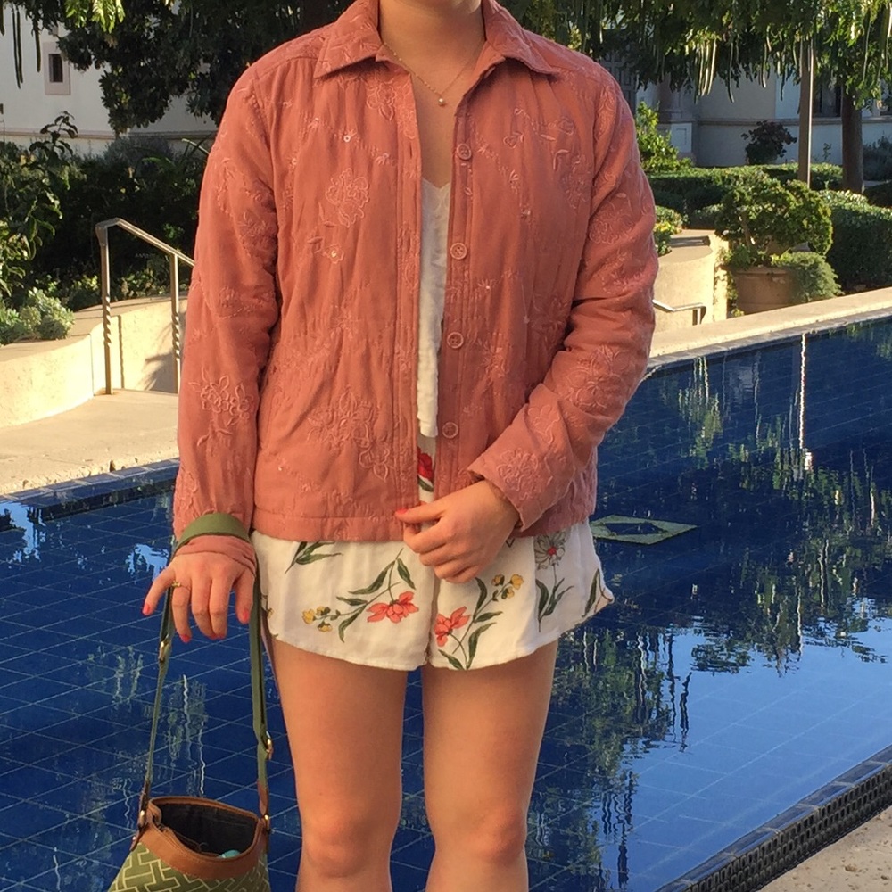 Pink Quilted Jacket - Picture 6 of 6